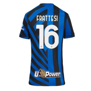 Inter Milan Davide Frattesi #16 Domaci Dres za Ženska 2024-25 Kratak Rukavima